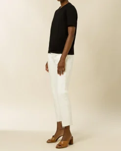 Discount Rundhals T-Shirt Tops & Blusen